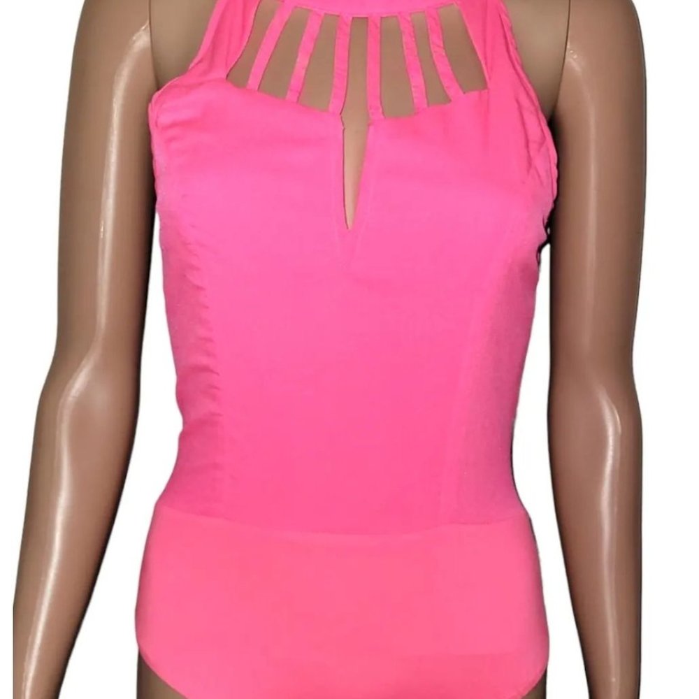 Pink bodysuit